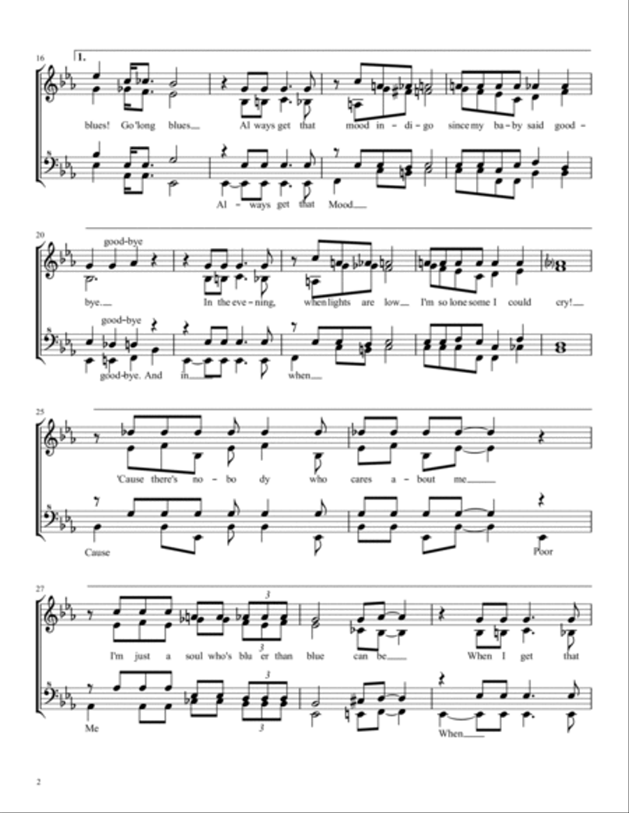 Mood Indigo Mood Indigo SSAA scores gallery preview page 2