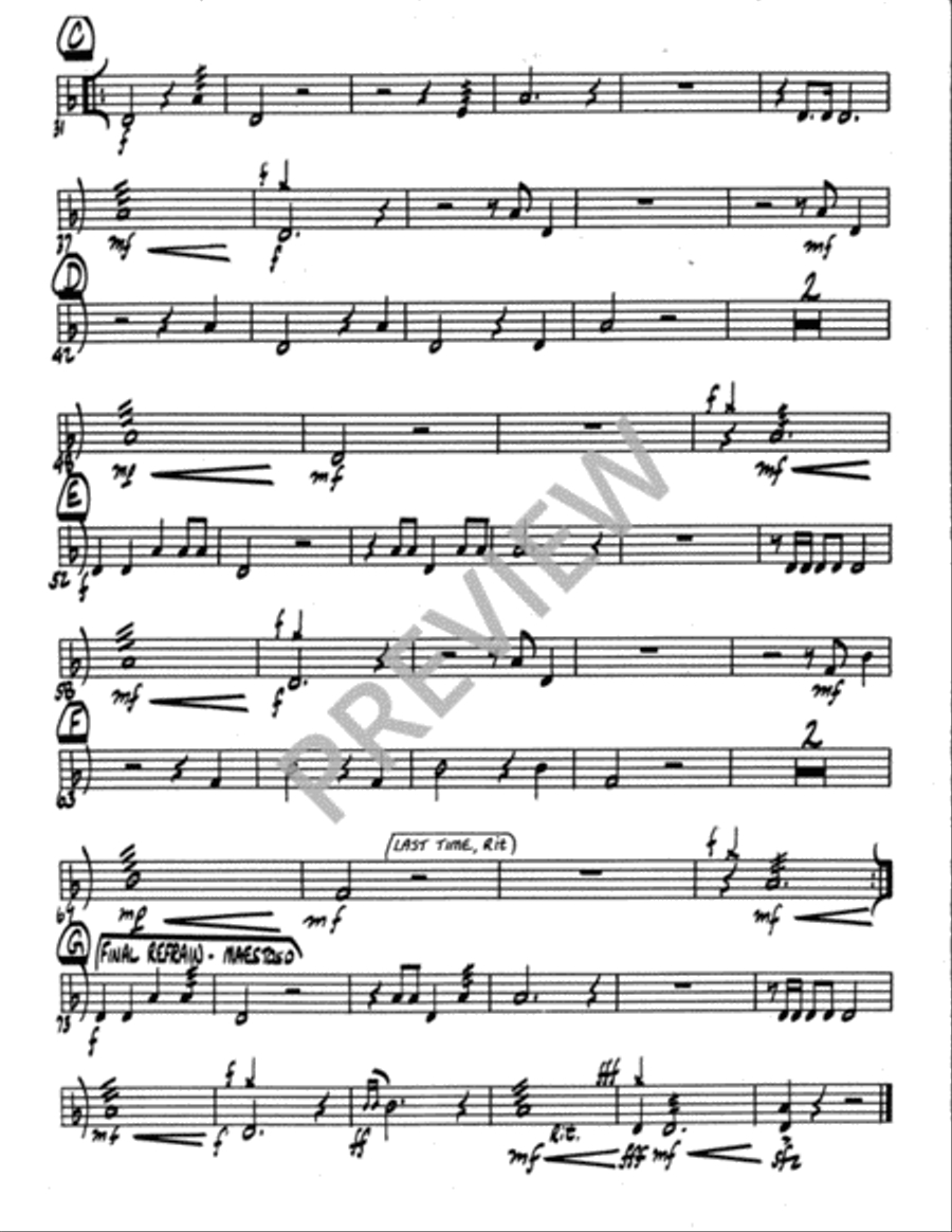 Go Up to the Altar of God - Instrument edition Handbell Choir scores gallery preview page 11