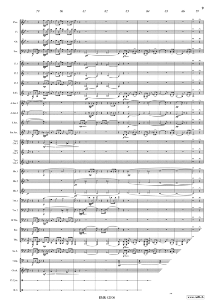 Il Pirata Concert Band scores gallery preview page 9