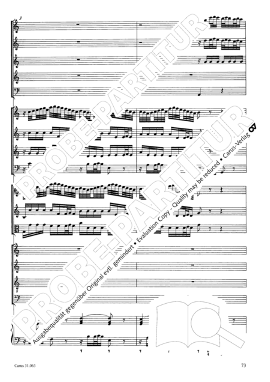 Christians, etch this blessed day (Christen, atzet diesen Tag) 4-Part scores gallery preview page 74