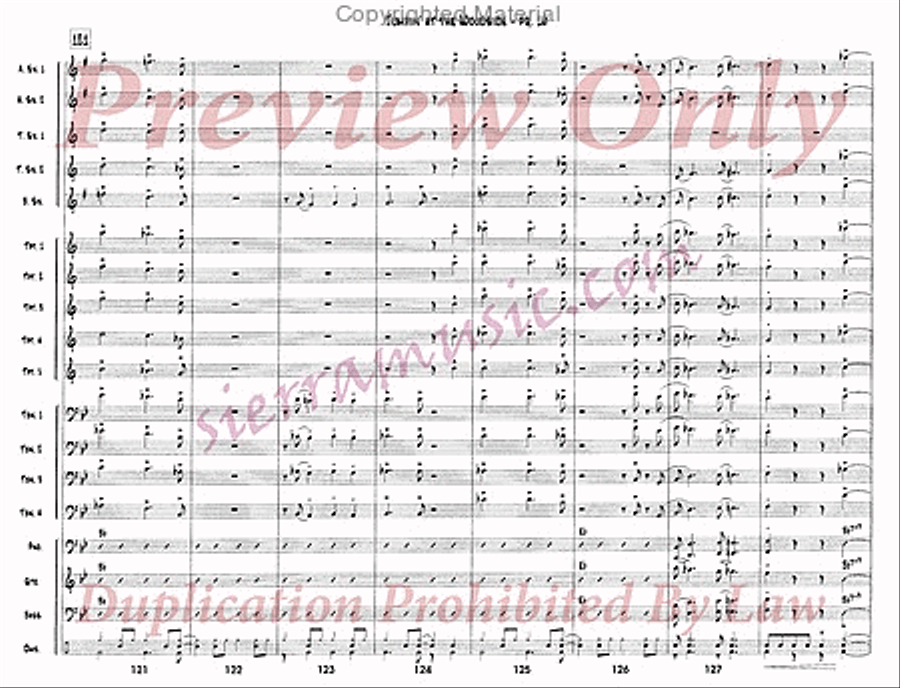 Jumpin' At The Woodside Jumpin' At The Woodside Jazz Ensemble scores gallery preview page 17
