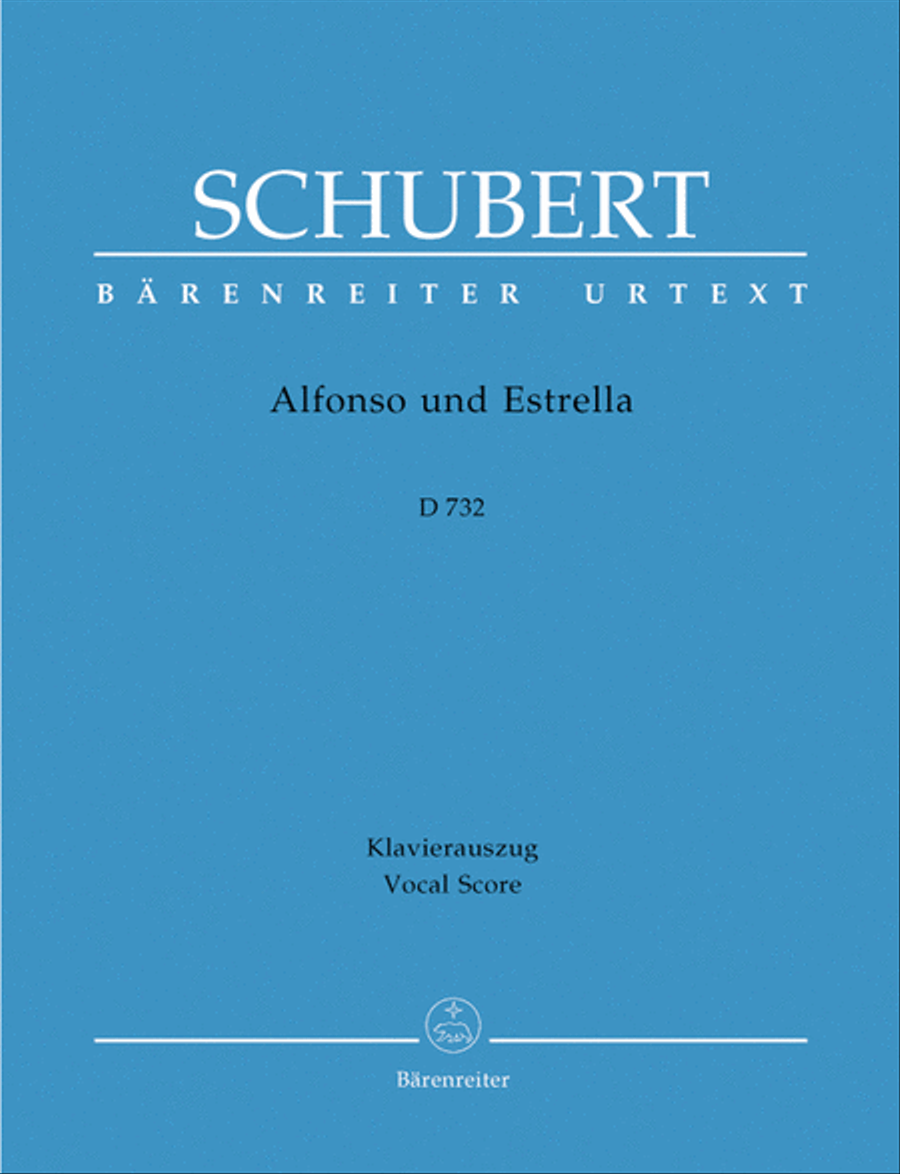 Alfonso und Estrella D 732 Choir scores gallery preview page 1