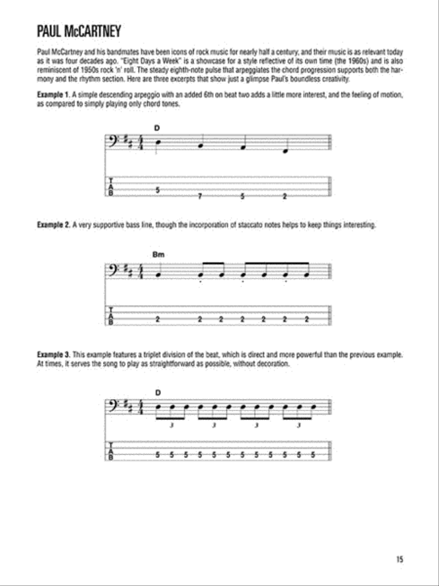 Rock Bass Bass Guitar Tablature scores gallery preview page 4