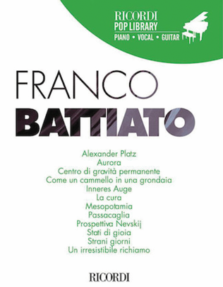 Book cover for Battiato