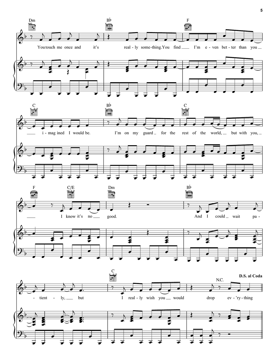 Sparks Fly Acoustic Guitar scores gallery preview page 5