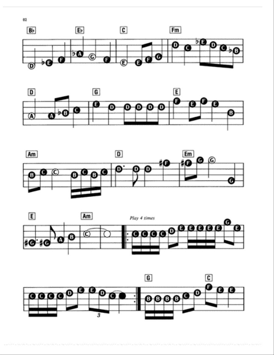Funeral For A Friend Electronic Keyboard scores gallery preview page 3