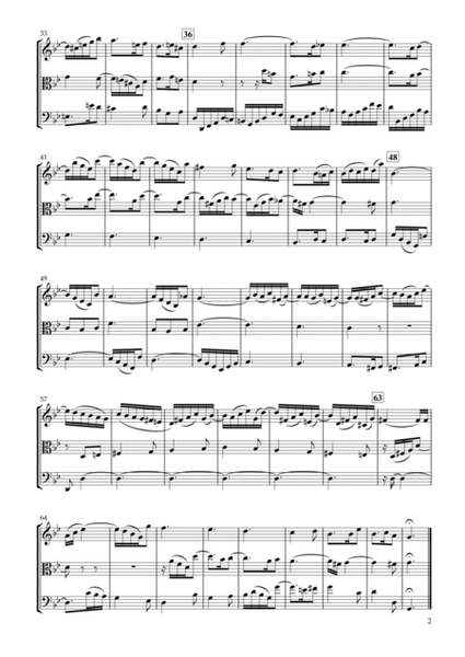 Sinfonia No.11 BWV.797 for String Trio image number null