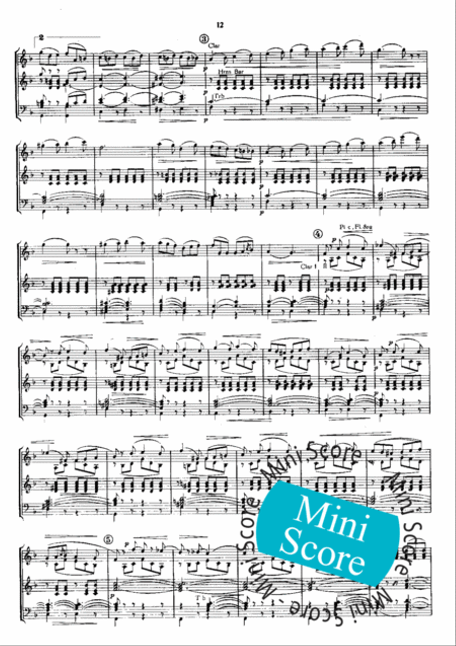 Faust Ballet Faust Ballet Concert Band scores gallery preview page 16