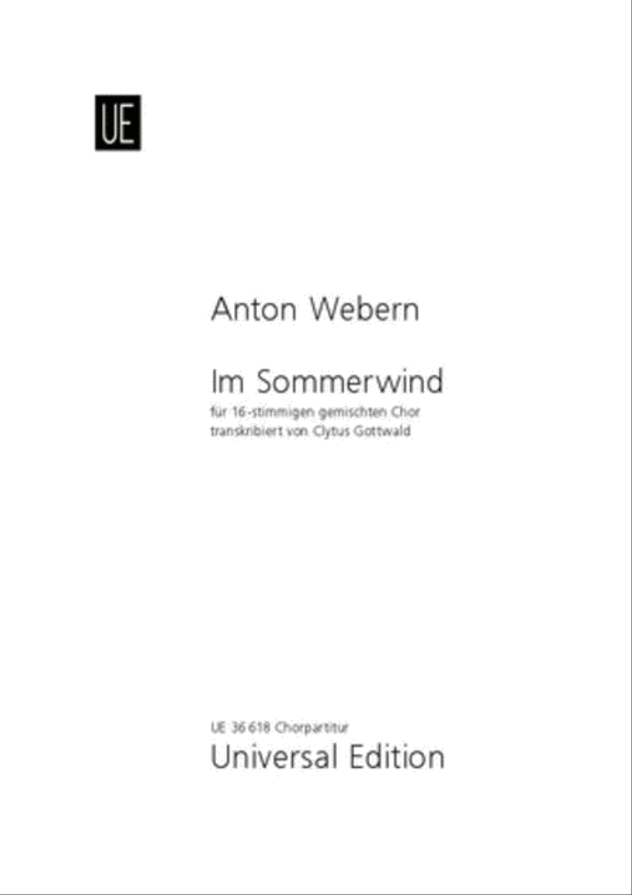 Im Sommerwind Im Sommerwind 4-Part scores gallery preview page 1