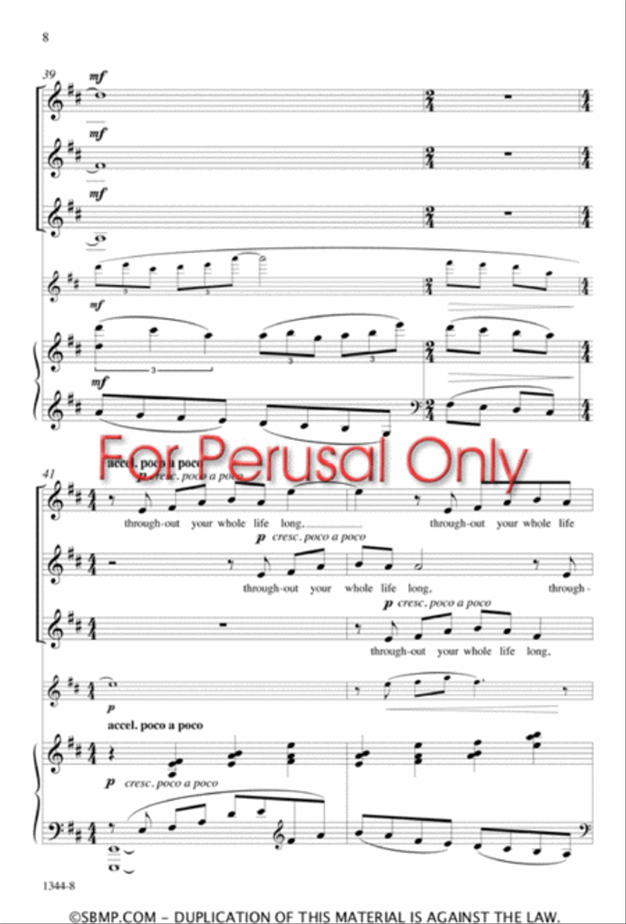 This Perfect Beauty - SSA Octavo SSA scores gallery preview page 7