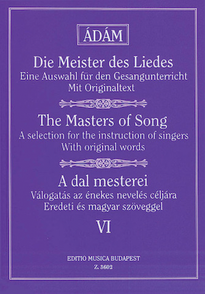 The Masters Of Song