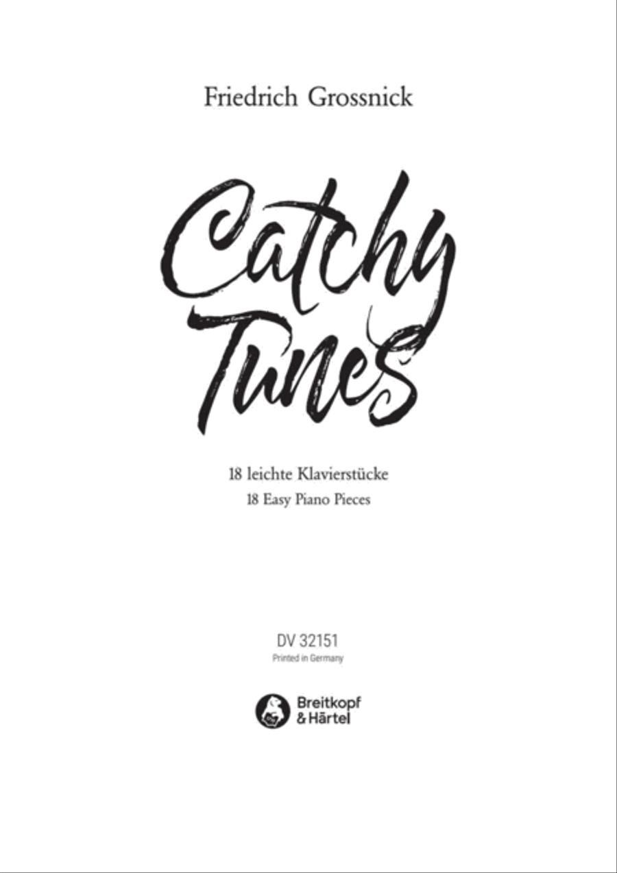 Catchy Tunes Easy Piano scores gallery preview page 2