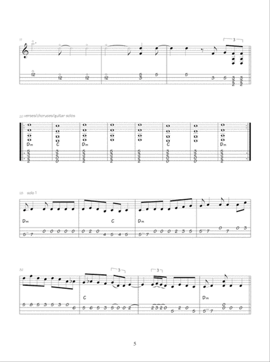 Shady Grove: Mandolin Solos by David Grisman Mandolin scores gallery preview page 6