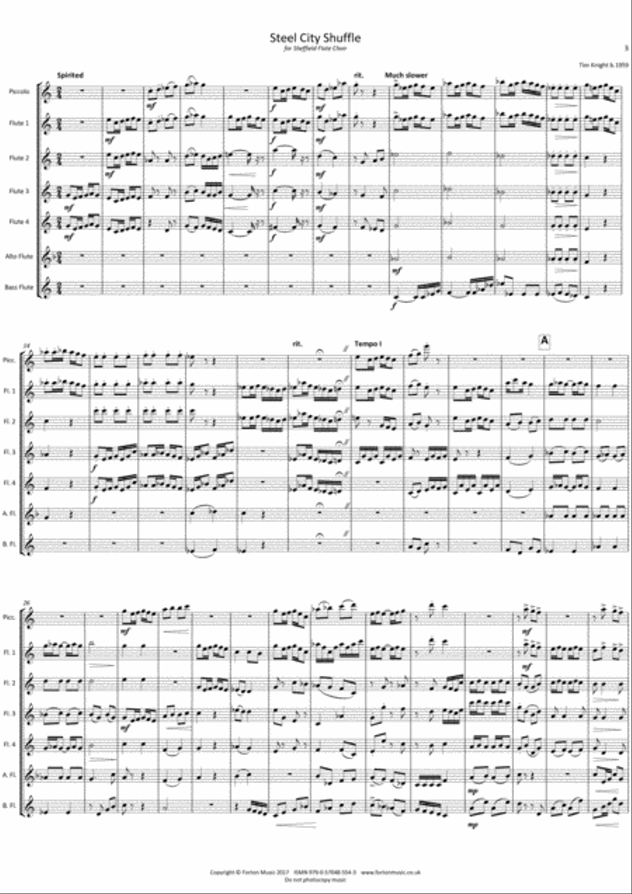 Steel City Shuffle Set of Parts scores gallery preview page 3