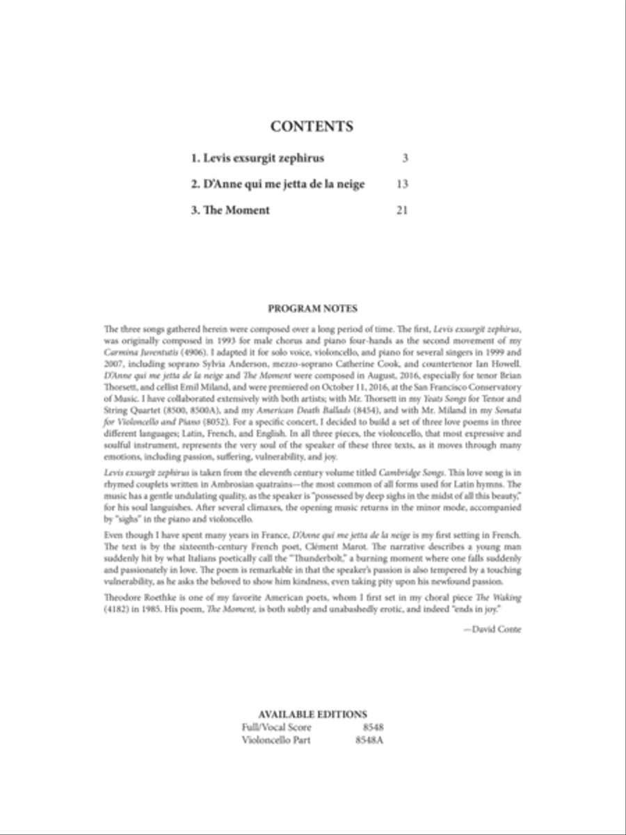 Love Songs Tenor Voice scores gallery preview page 1