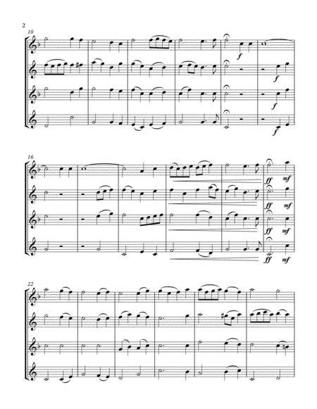 It Is Well with My Soul (Sax Quartet SATB) image number null