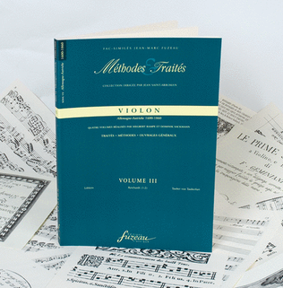 Methods & Treatises Violin - Volume 3 - Germany-Austria - 1600-1800