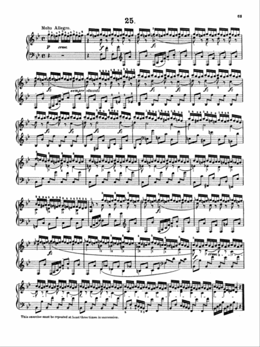 Clementi: Gradus ad Parnassum (Twenty-nine Selected Studies) Piano Method scores gallery preview page 1
