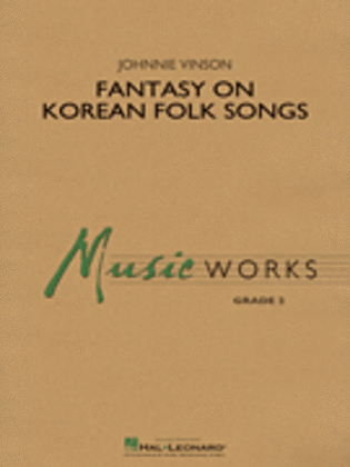 Book cover for Fantasy on Korean Folk Songs