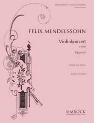 Book cover for Violin Concerto In E Minor Op.64