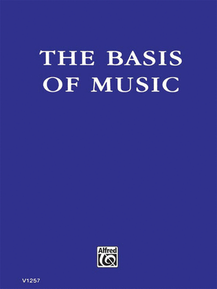 Book cover for The Basis of Music