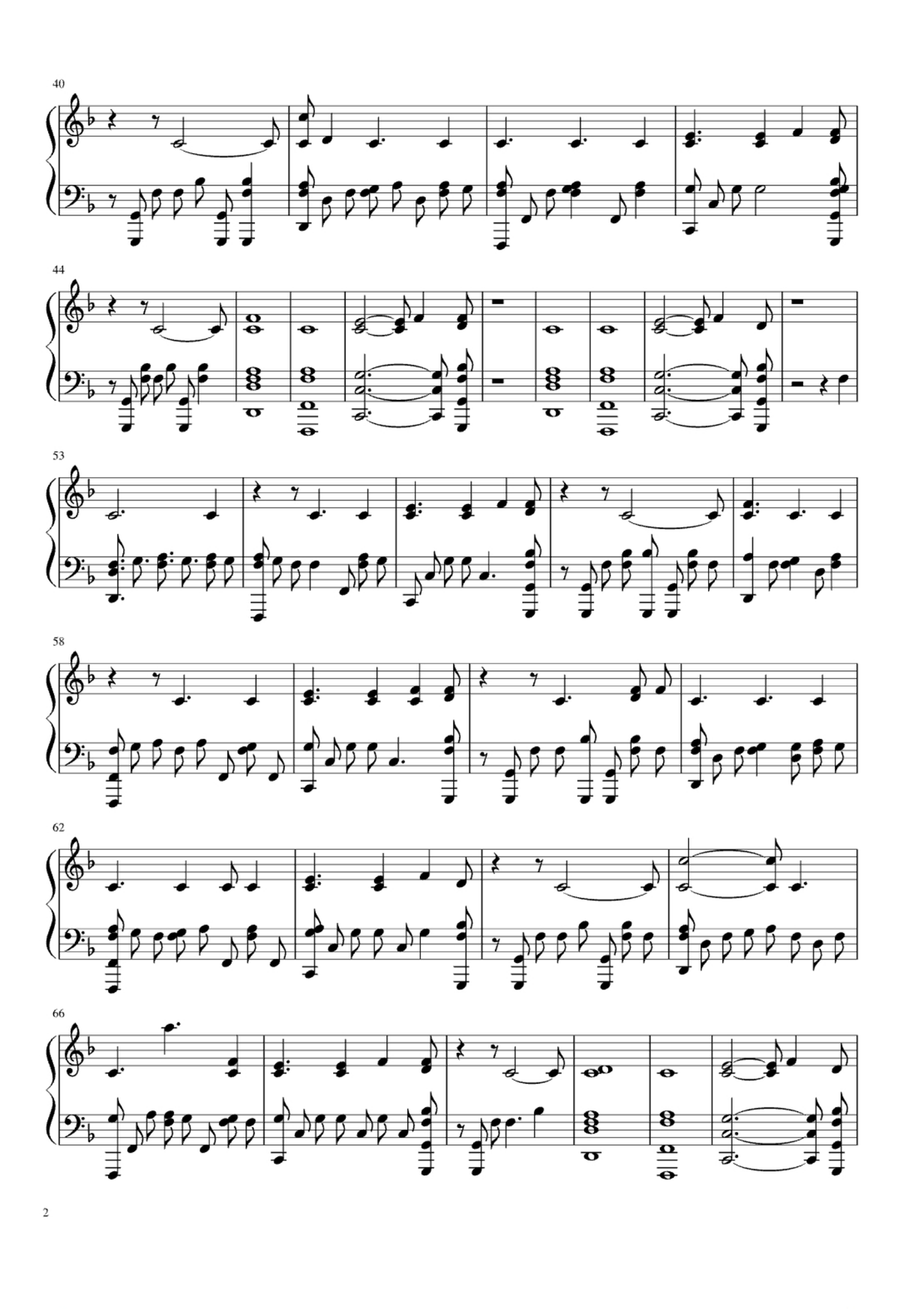 Too Good At Goodbyes Easy Piano scores gallery preview page 2