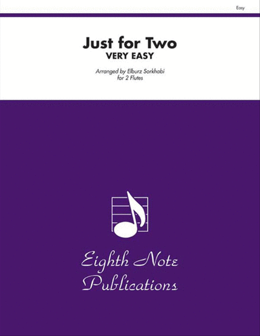 Just for Two Very Easy Just for Two Very Easy Flute Duet scores gallery preview page 1