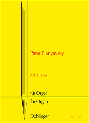 Book cover for Ad te levavi