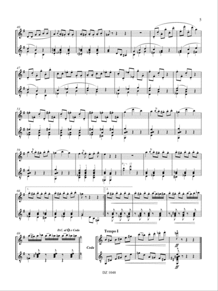 Humoresque and Dance Humoresque and Dance Flute scores gallery preview page 5