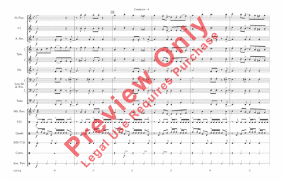 Smooth Marching Band scores gallery preview page 5