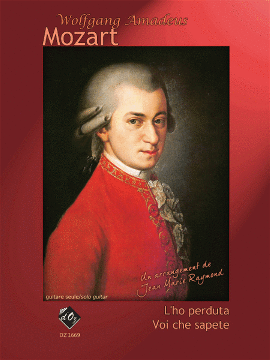 L’ho Perduta / Voi Che Sapete Classical Guitar scores gallery preview page 1