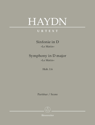 Symphony No. 6 Hob. I:6 'Le Matin'