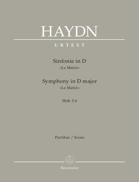 Symphony No. 6 Hob. I:6 'Le Matin'