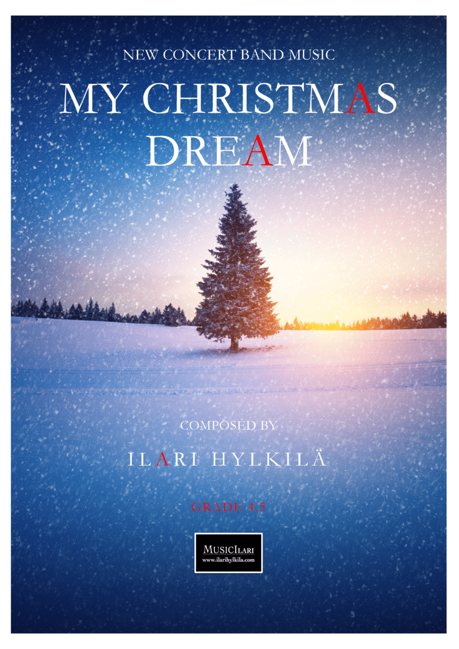My Christmas Dream (New music for concert band) Concert Band scores gallery preview page 1