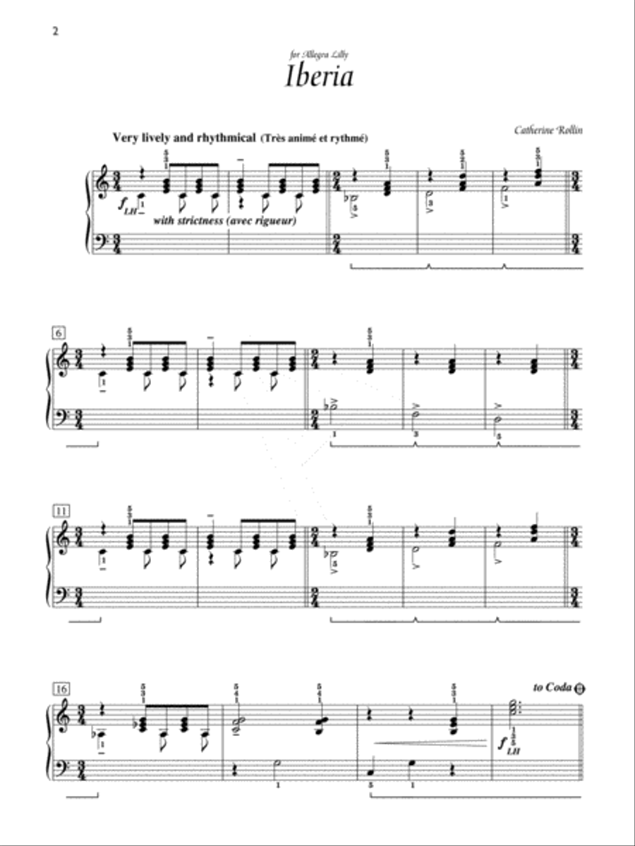 Spotlight on Impressionist Style Piano Solo scores gallery preview page 3