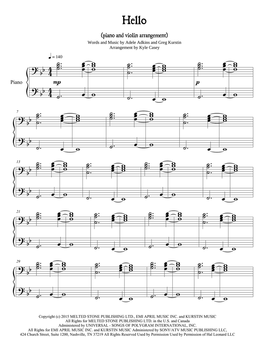 Hello Violin Solo scores gallery preview page 4