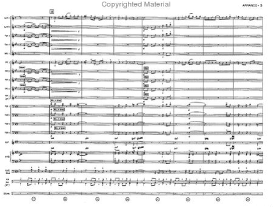 Arranco Jazz Ensemble scores gallery preview page 4