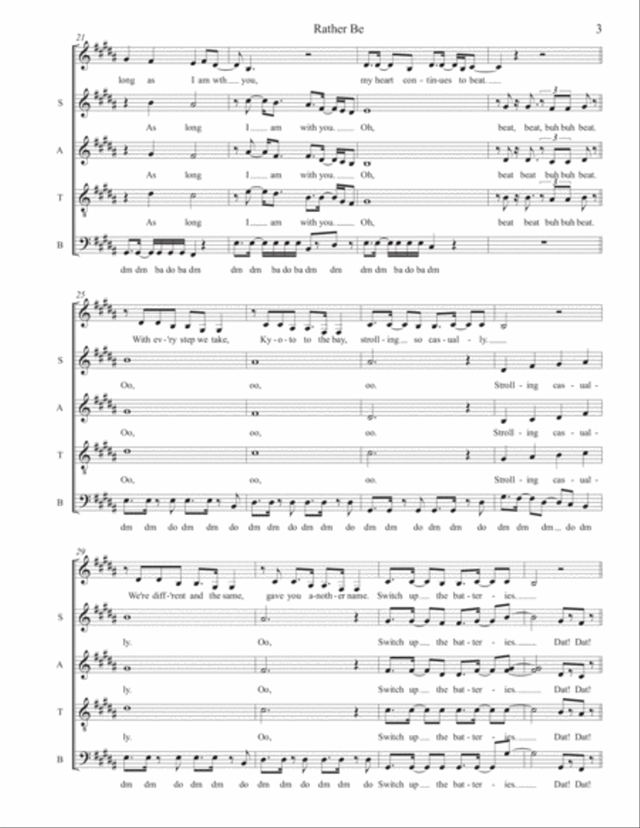 Rather Be Divisi scores gallery preview page 3