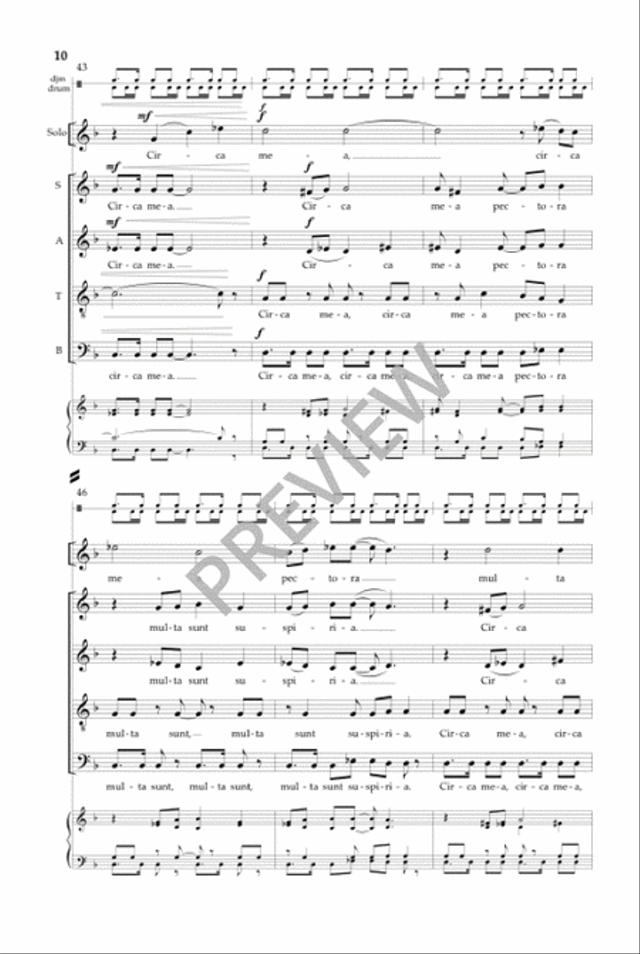 Circa Mea 4-Part scores gallery preview page 11