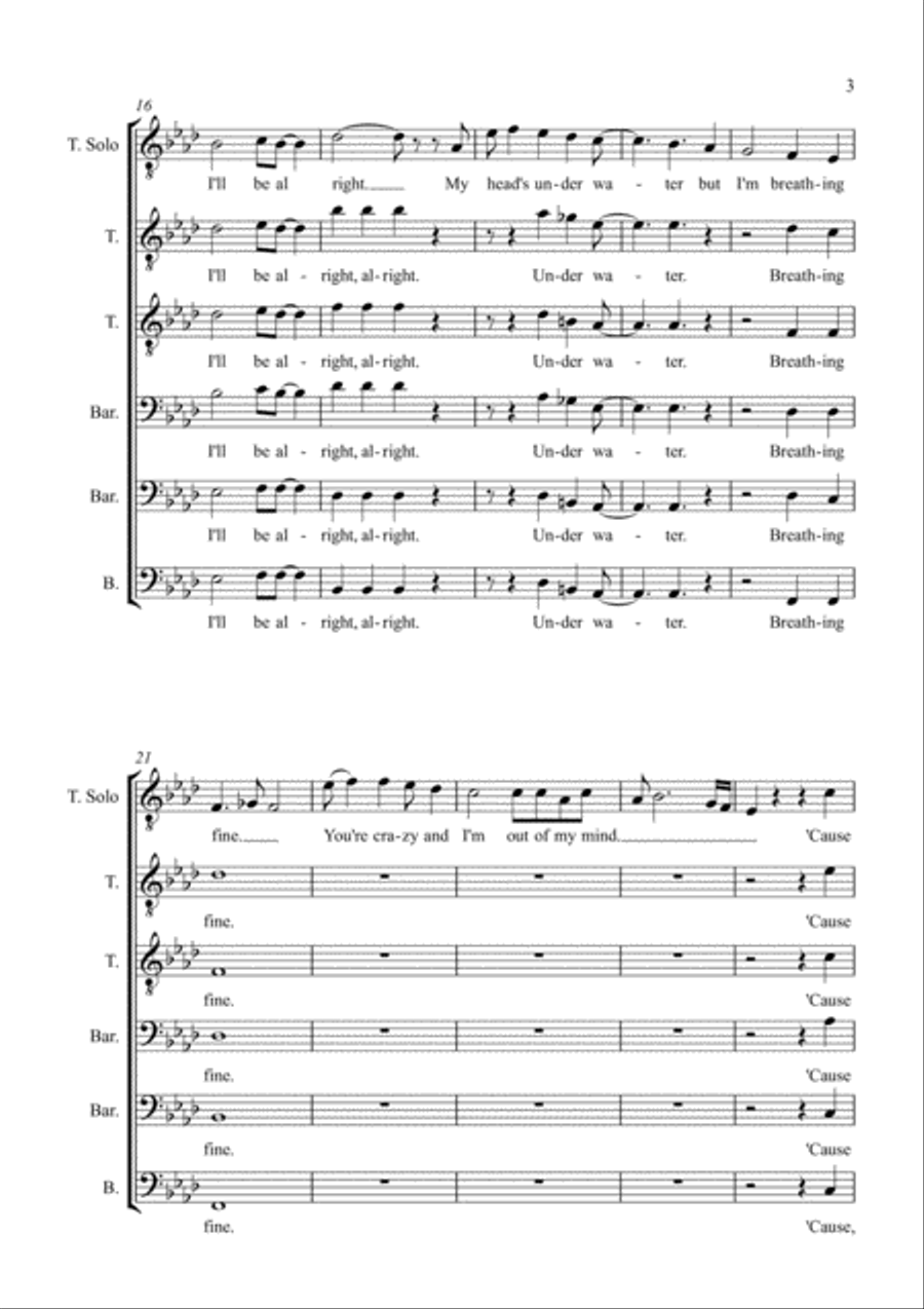 All Of Me All Of Me TTBB scores gallery preview page 3