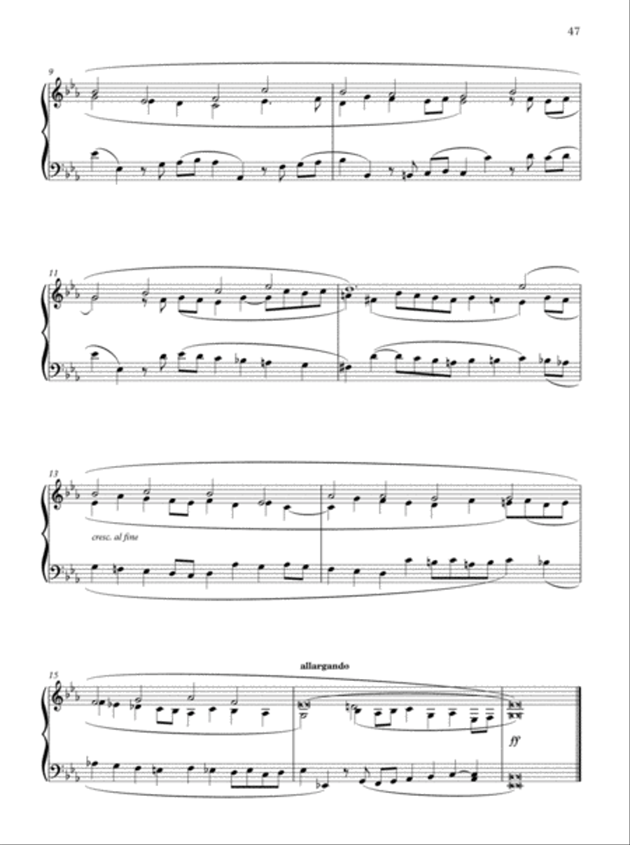 Oxford Book of Lent and Easter Organ Music for Manuals Organ Solo scores gallery preview page 47