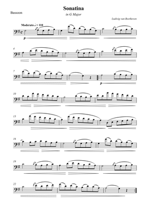 Sonatina in G Major For Bassoon