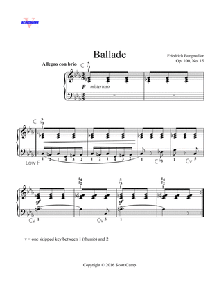 Ballade, Op. 100, No. 15