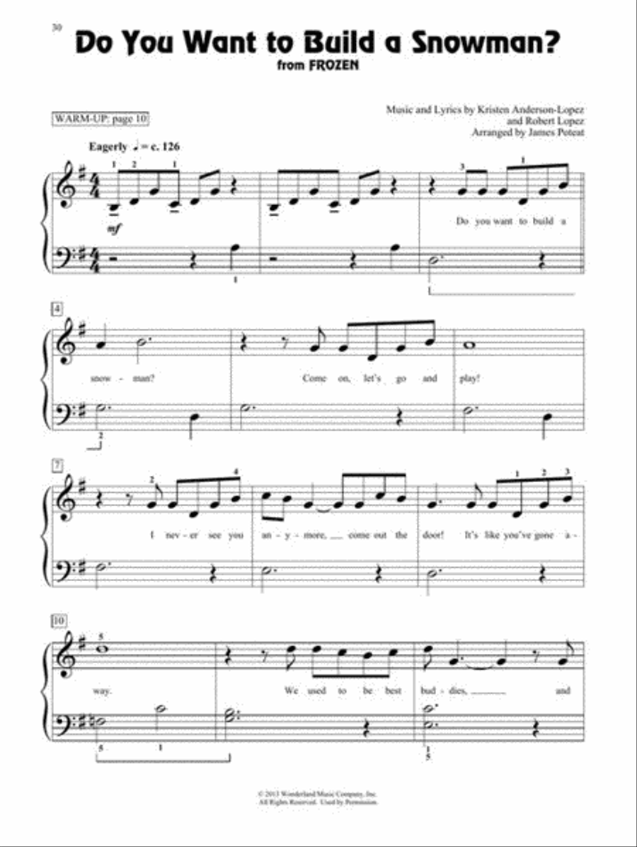 Fingerpower Christmas Piano Method scores gallery preview page 6