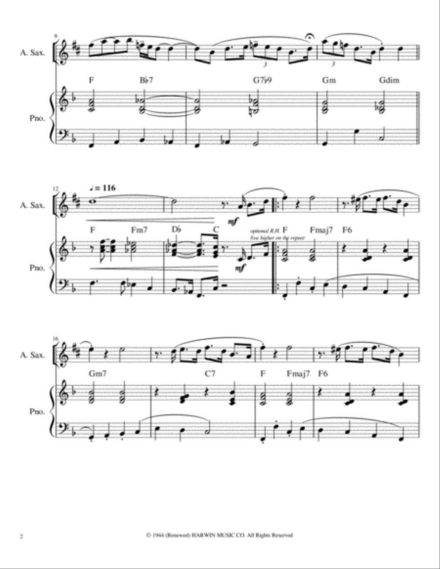 Ac-cent-tchu-ate The Positive Large Ensemble scores gallery preview page 3