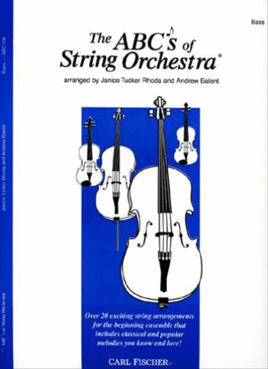 ABC's of String Orchestra (String Bass) String Orchestra scores gallery preview page 1