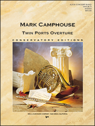 Book cover for Twin Ports Overture - Score