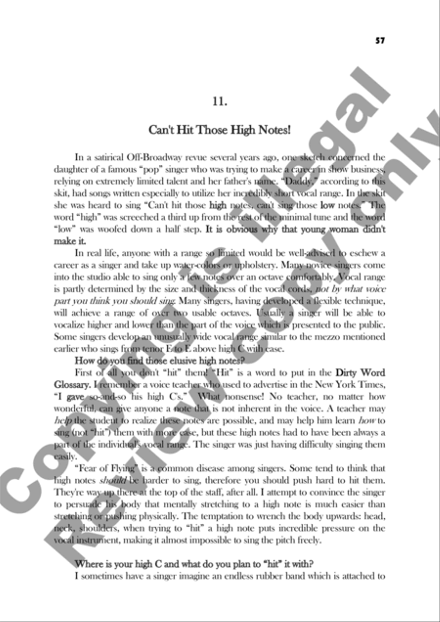 Sing On! Sing On! Voice scores gallery preview page 16