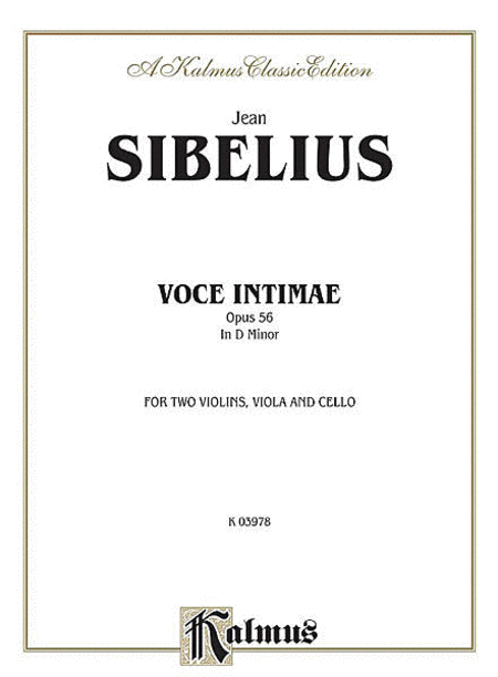 Voces Intimae in D Minor, Op. 56