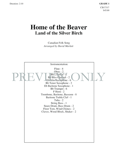 Home of the Beaver